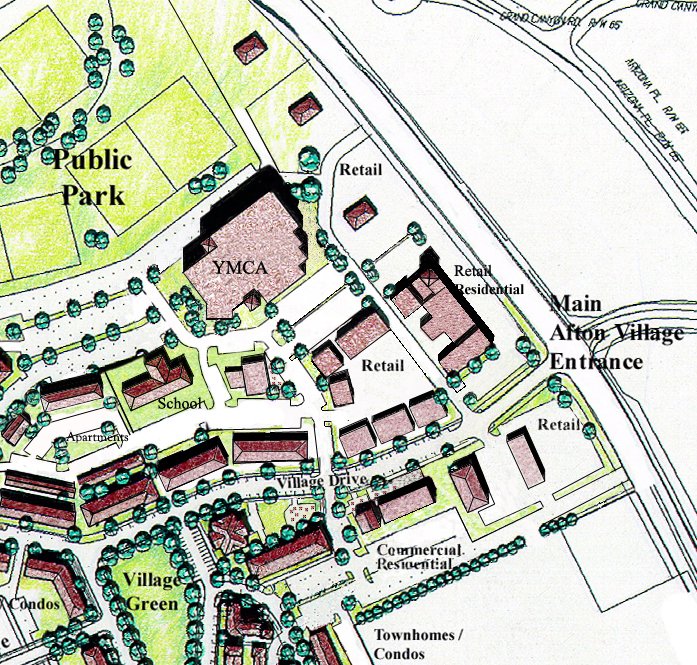 Afton Village, NC - Afton Village Site Map | Afton Village - A New Old Neighborhood in Concord,  Nor